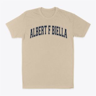 Albert F Biella Elementary School Varsity Arch Classic Dad T-Shirt