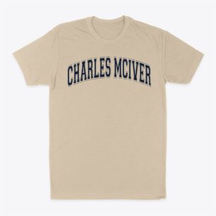 Charles Mciver School Varsity Arch Classic Dad T-Shirt