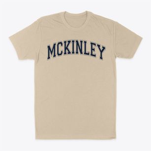 Mckinley Elementary School Varsity Arch Classic Dad T-Shirt