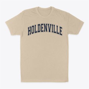 Holdenville High School Varsity Arch Classic Dad T-Shirt