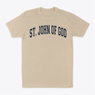 Saint John Of God School Varsity Arch Classic Dad T-Shirt