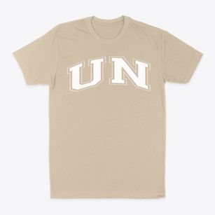 U N International School Varsity Arch Classic Dad T-Shirt