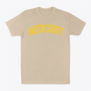Martin County High School Varsity Arch Classic Dad T-Shirt