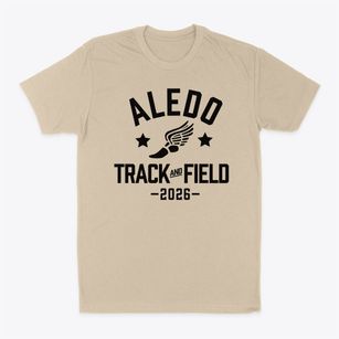 Aledo Middle School Track and Field Classic Dad T-Shirt