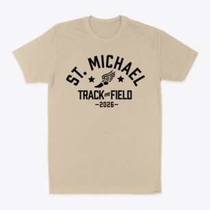 Saint Michael School Track and Field Classic Dad T-Shirt