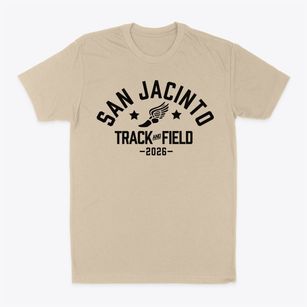 San Jacinto Elementary School Track and Field Classic Dad T-Shirt