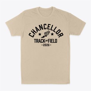 Chancellor Elementary School Track and Field Classic Dad T-Shirt