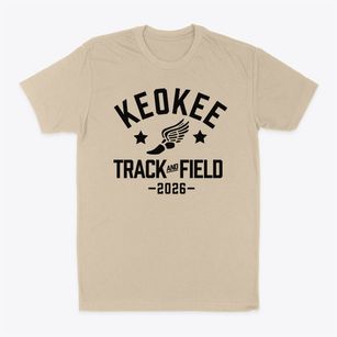 Keokee Elementary School Track and Field Classic Dad T-Shirt