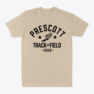 Prescott Middle School Track and Field Classic Dad T-Shirt