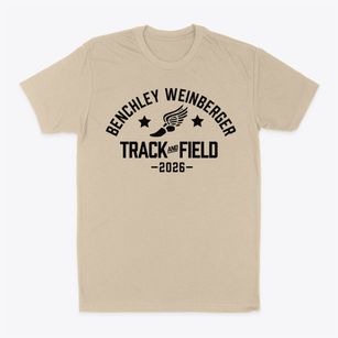 Benchley Weinberger Elementary School Track and Field Classic Dad T-Shirt