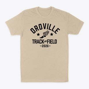 Oroville Christian School Track and Field Classic Dad T-Shirt