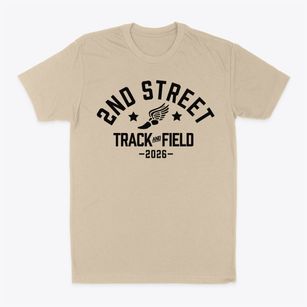 2nd Street Elementary School Track and Field Classic Dad T-Shirt