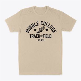Middle College High School Track and Field Classic Dad T-Shirt