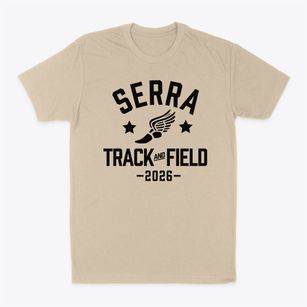 Serra High School Track and Field Classic Dad T-Shirt