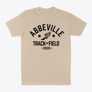 Abbeville Elementary School Track and Field Classic Dad T-Shirt