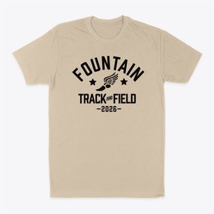 Fountain Middle School Track and Field Classic Dad T-Shirt