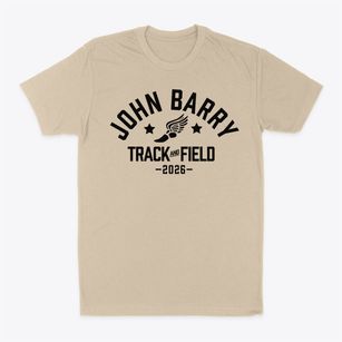 John Barry Elementary School Track and Field Classic Dad T-Shirt