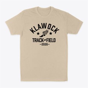 Klawock High School Track and Field Classic Dad T-Shirt