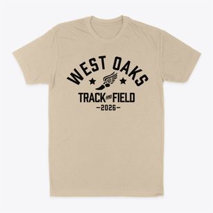 West Oaks Academy Track and Field Classic Dad T-Shirt