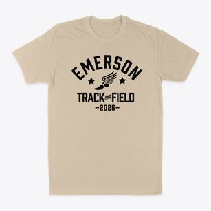 Emerson Elementary School Track and Field Classic Dad T-Shirt