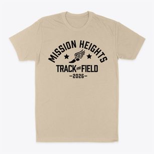 Mission Heights Prep Track and Field Classic Dad T-Shirt