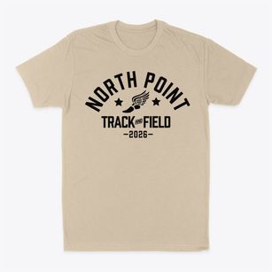 North Point Christian Academy Track and Field Classic Dad T-Shirt