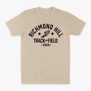 Richmond Hill Middle School Track and Field Classic Dad T-Shirt