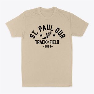 Saint Paul Our Lady Of Vilna School Track and Field Classic Dad T-Shirt