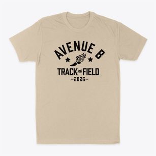 Avenue B Elementary School Track and Field Classic Dad T-Shirt