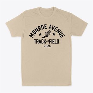 Monroe Avenue Elementary School Track and Field Classic Dad T-Shirt