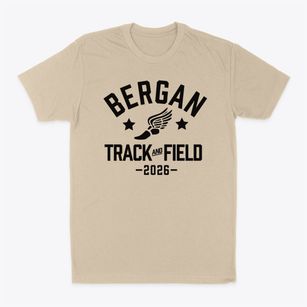 Bergan High School Track and Field Classic Dad T-Shirt