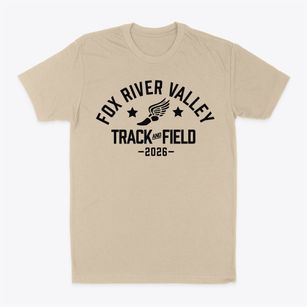 Fox River Valley Christian School Track and Field Classic Dad T-Shirt
