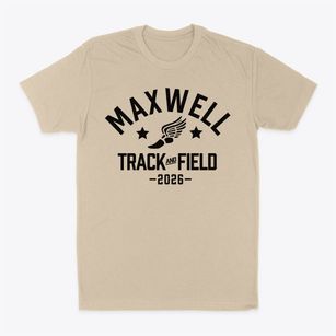 Maxwell Middle School Track and Field Classic Dad T-Shirt