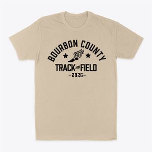 Bourbon County Middle School Track and Field Classic Dad T-Shirt