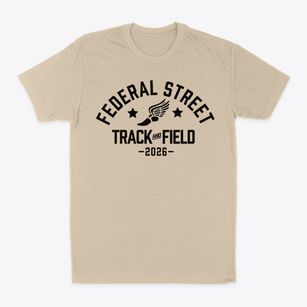 Federal Street School Track and Field Classic Dad T-Shirt
