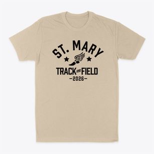 Saint Mary Star Of The Sea School Track and Field Classic Dad T-Shirt