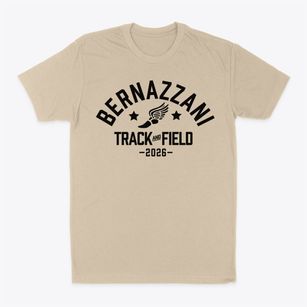 Charles A. Bernazzani School Track and Field Classic Dad T-Shirt