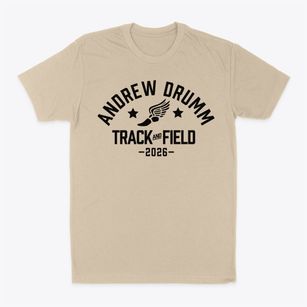 Andrew Drumm High School Track and Field Classic Dad T-Shirt