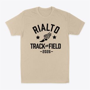 Rialto Middle School Track and Field Classic Dad T-Shirt
