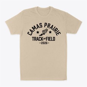 Camas Prairie Elementary School Track and Field Classic Dad T-Shirt