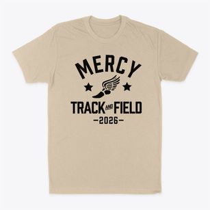 Mercy High School Track and Field Classic Dad T-Shirt