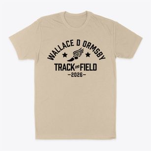Wallace D Ormsby Center Track and Field Classic Dad T-Shirt