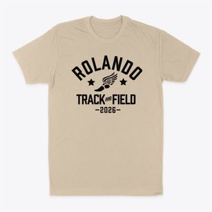 Rolando Elementary Track and Field Classic Dad T-Shirt