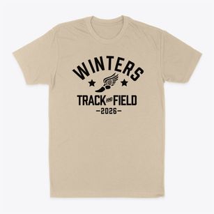 Winters Middle School Track and Field Classic Dad T-Shirt