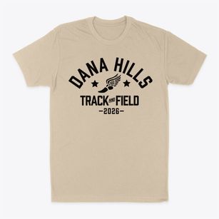 Dana Hills High School Track and Field Classic Dad T-Shirt