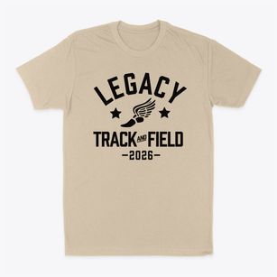Legacy Prep Track and Field Classic Dad T-Shirt