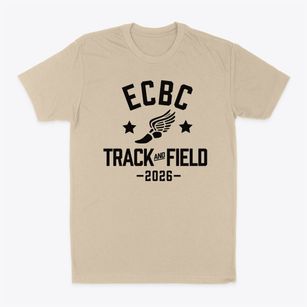 Ecbc Track and Field Classic Dad T-Shirt