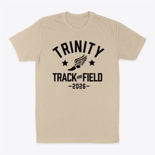 Trinity Academy Of Raleigh Track and Field Classic Dad T-Shirt