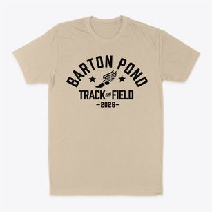 Barton Pond Elementary School Track and Field Classic Dad T-Shirt