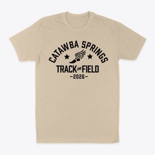 Catawba Springs Elementary School Track and Field Classic Dad T-Shirt